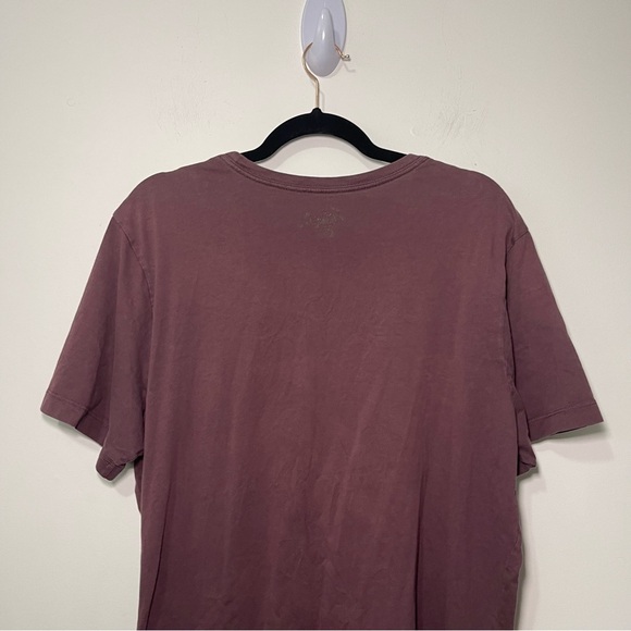 Arc'teryx Women's Burgundy graphic basic outdoor 100% cotton T-shirt in size XL - Picture 7 of 8